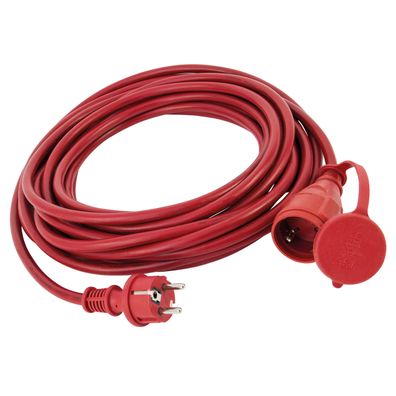 REV Verlängerungskabel 25 m außen IP44 3680W 16A Schutzkontakt rot
