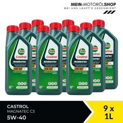 Castrol Magnatec 5W-40 C3 9x1 Liter
