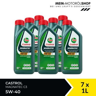 Castrol Magnatec 5W-40 C3 7x1 Liter
