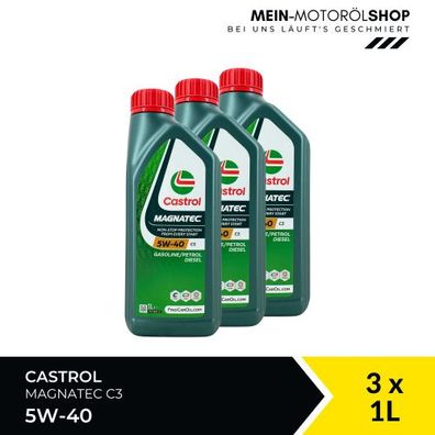 Castrol Magnatec 5W-40 C3 3x1 Liter