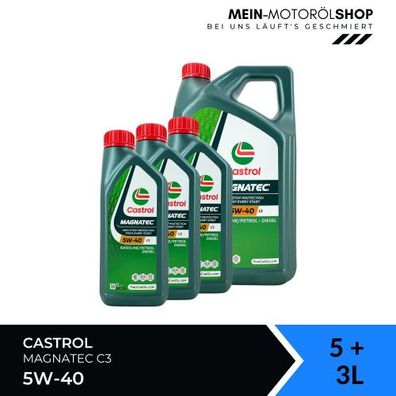 Castrol Magnatec 5W-40 C3 5 + 3 Liter