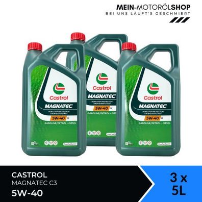 Castrol Magnatec 5W-40 C3 3x5 Liter