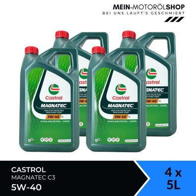 Castrol Magnatec 5W-40 C3 4x5 Liter