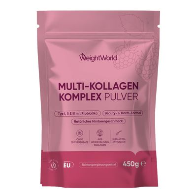 WeightWorld Multi Kollagen Komplex Pulver - 450g