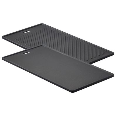 Rösle Plancha-Grillplatte aus emailliertem Gusseisen für VIDERO, Allflame und EPICFL