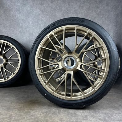 Sommerräder Porsche 992.2 20 + 21" Original 911 Turbo S Zentralverschluss Felgen