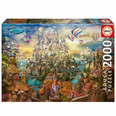 Traumstadt-Puzzle 2000Stück