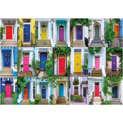 EDUCA Puzzle Die Türen von Notting Hill 1000 DLC