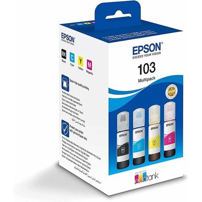 EPSON 103 Tintenpatrone black cyan magenta yellow C13T00S64A Epson L 1110