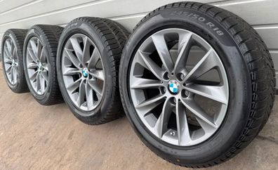 4x Original BMW X3 F25 X4 F26 18 Zoll Winterräder V Speiche 307 6787578 DOT24 RDK