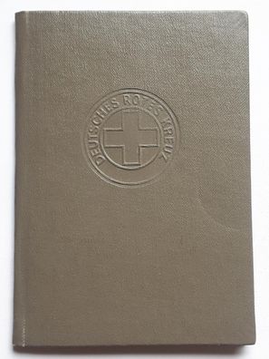 DDR DRK Deutsches Rotes Kreuz Mitgliedsbuch 2
