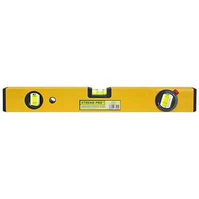 Wasserwaage Strend Pro LE-98Y, 800 mm, MassyPrecision, 3 Libellen