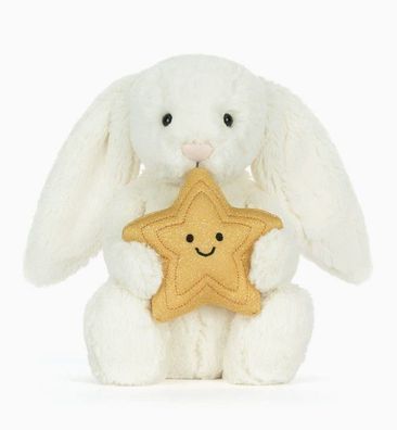 Jellycat Plüschtier-Geschenk: Hase mit Stern, 31 cm