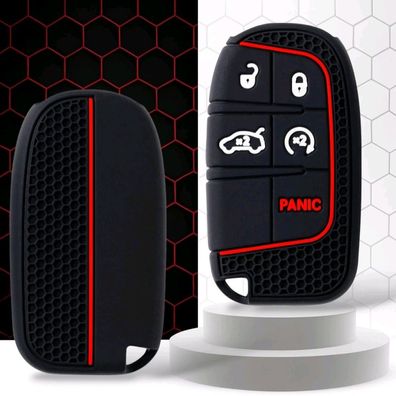 Schlüssel Schutz Hülle Silikon für JAAP Renegade Compass Grand Cherokee Chrysler