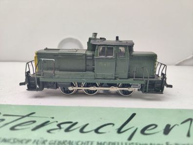 Märklin H0 AC 3069 / BR260 032 Diesellok / SNCB / Grün / DB / Analog