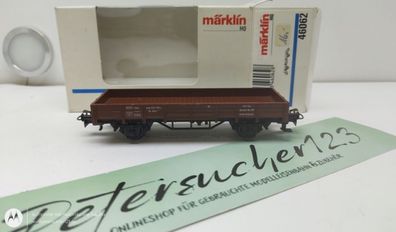Märklin H0 46062 Niederbordwagen X Erfurt / NEM / DR / OVP weiß
