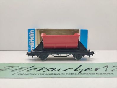 Märklin H0 AC 4413 Kipplore Kippwagen rot / OVP blau