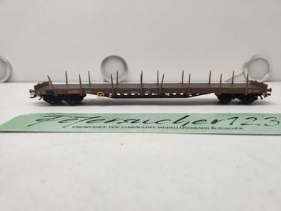 Märklin H0 AC 47025 Rungenwagen / Flachwagen / DSB