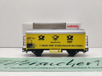 Märklin H0 AC 94080 PMS62-09 Kühlwagen "10J DP-Einheit" Ichqrs377 / NEM / OVP weiß
