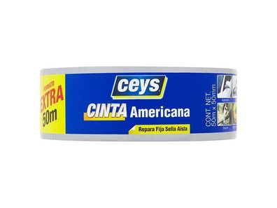 Band Ceys Amerikanisch, Klebe-, 50 m x 50 mm