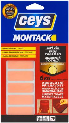 Band Ceys Montack KLEBT ALLES, Montage-, Streifen, 10 Stk