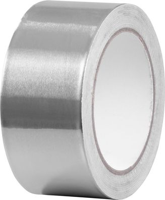 Band Strend Pro, 50 mm, L-25 m, Alu, verstärkt, klebend, Aluminiumband