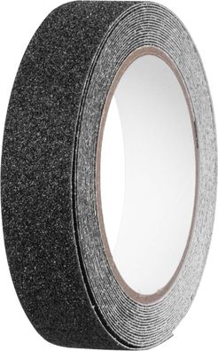 Band Strend Pro, 25 mm, L-5 m, klebend, rutschfest, extra widerstandsfähig, schwarz