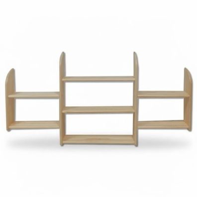 Wandboard Holz Kiefer massiv 150x69cm Vollholz Wandregal Blumenregal Hängeregal