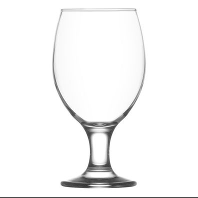 Glas Misket, LAV, Glas, für Bier, 400 ml, 69x160 mm, Packung 6 Stk