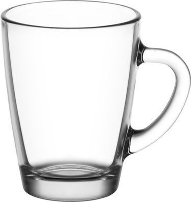Becher Vega, LAV, Glas, für Kaffee/Tee, 250 ml, 76x100 mm, Set 6 Stk