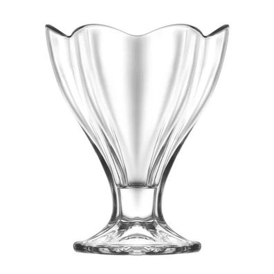 Glas Lily, LAV, Glas, für Eis und Dessert, 250 ml, 100x127 mm, Packung 6 Stk