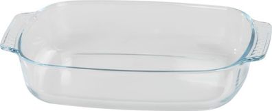 Schüssel MagicHome, Auflaufform, Glas, rechteckig, Bräter, 2000 ml