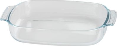 Schüssel MagicHome, Auflaufform, Glas, rechteckig, Bräter, 2900 ml