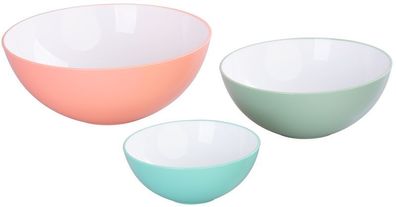Schüssel MagicHome, Salatschüssel, 600/1500/3000 ml, Set 3 Stk
