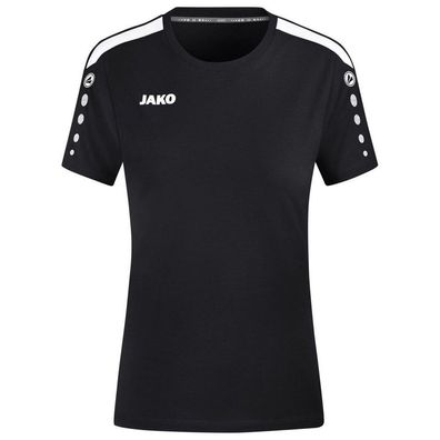 Jako Damen T-Shirt Power 6123D Schwarz-42