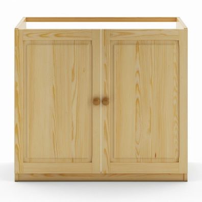 Waschbeckenunterschrank Badschrank Badezimmerschrank Kommode Vollholz Möbel Neu