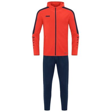 Jako Damen Trainingsanzug Polyester Power mit Kapuze M9423D