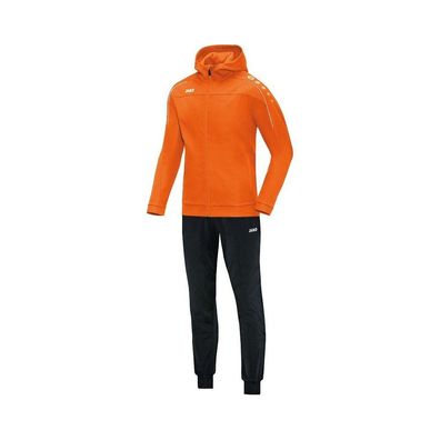 Jako Damen Trainingsanzug Polyester Classico mit Kapuze M9450D