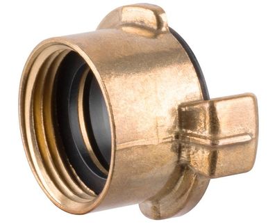 Adapter, Bajonett GF121, 1 1/4", Bajonettanschluss für Wasserhahn, Messing