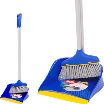 Reinigungsset Neco 30-1045-14, Besen mit Kehrschaufel, Stiel 80 cm