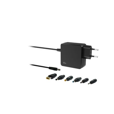 Sitecom 65W Universal Laptop Ladegerät mit 6 Adapterspitzen