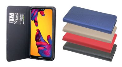 Tasche Huawei P20 Lite Handyhülle Schutzhülle Flip Case Cover Etui Hülle