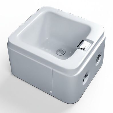 Fußbadewanne Fußentspannungsbad Fußpflegewanne Wellness-Fußbad 57x48 cm