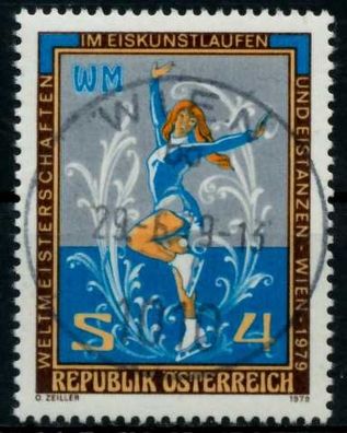 Österreich 1979 Nr 1600 zentrisch gestempelt X80D7AA