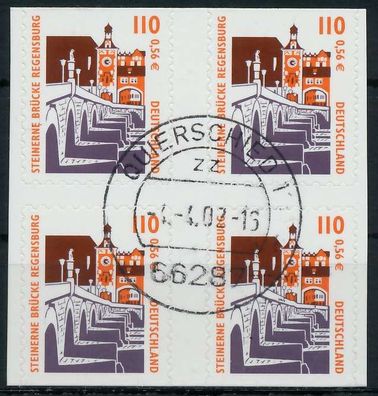 BRD DS Sehenswürdigkeiten Nr 2189BC+2189BD gestempelt VI X93A1CA