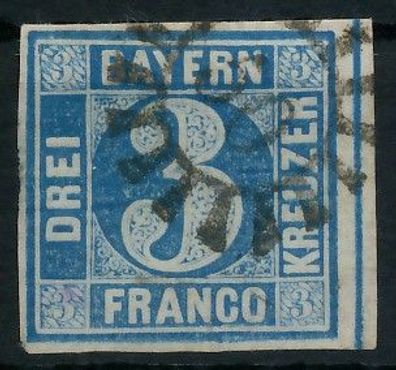BAYERN Mühlradstempel AUF Nr 2II gMR 50 ZENTR- X6DDF8A