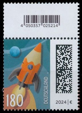 BRD BUND DS WELT DER BRIEFE Nr 3870b-EAN postfrisch X98EAB6