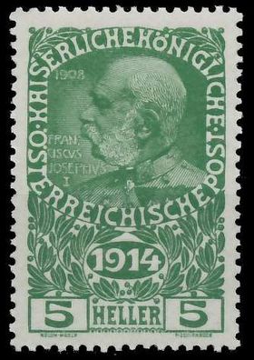 Österreich 1914 Nr 178 postfrisch X999DD2