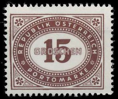 Österreich Portomarken 1947 Nr 211 postfrisch X999E3A