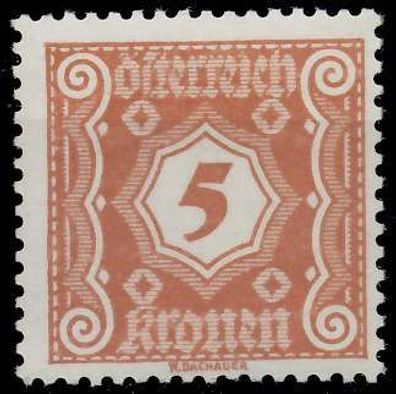 Österreich Portomarken 1922 Nr 106 postfrisch X999F76